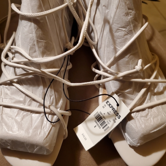 Express Lace-up Strappy Sandals - Picture 6 of 8